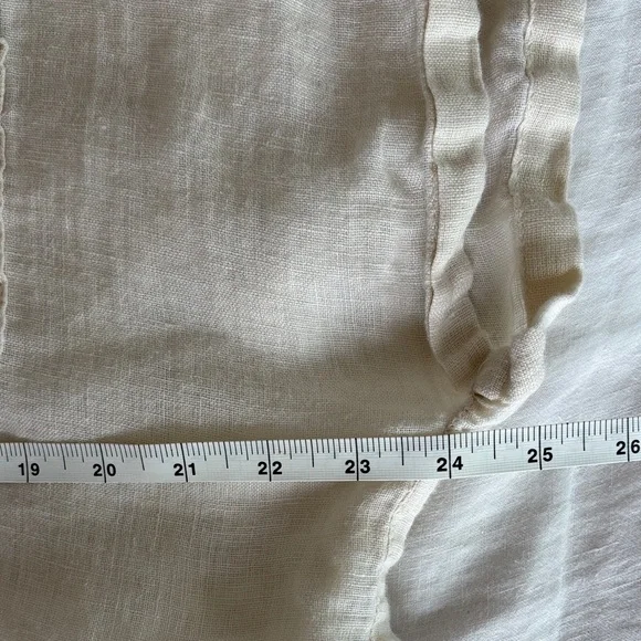 C&C California 100% Linen Button-Up Top size L - Picture 10 of 10